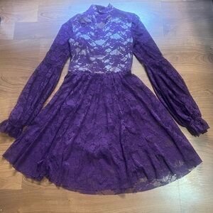 WEISSMAN youth girls lace dance  leotard costume